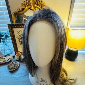 JB Extension Kel Hazlenut Wig with Snowflake Lace NWT